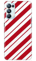Red White Case for Oppo Reno5 Pro