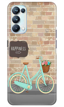 Happiness Mobile Back Case for Oppo Reno5 Pro (Design - 53)
