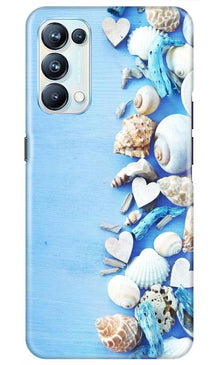 Sea Shells2 Mobile Back Case for Oppo Reno5 Pro (Design - 64)