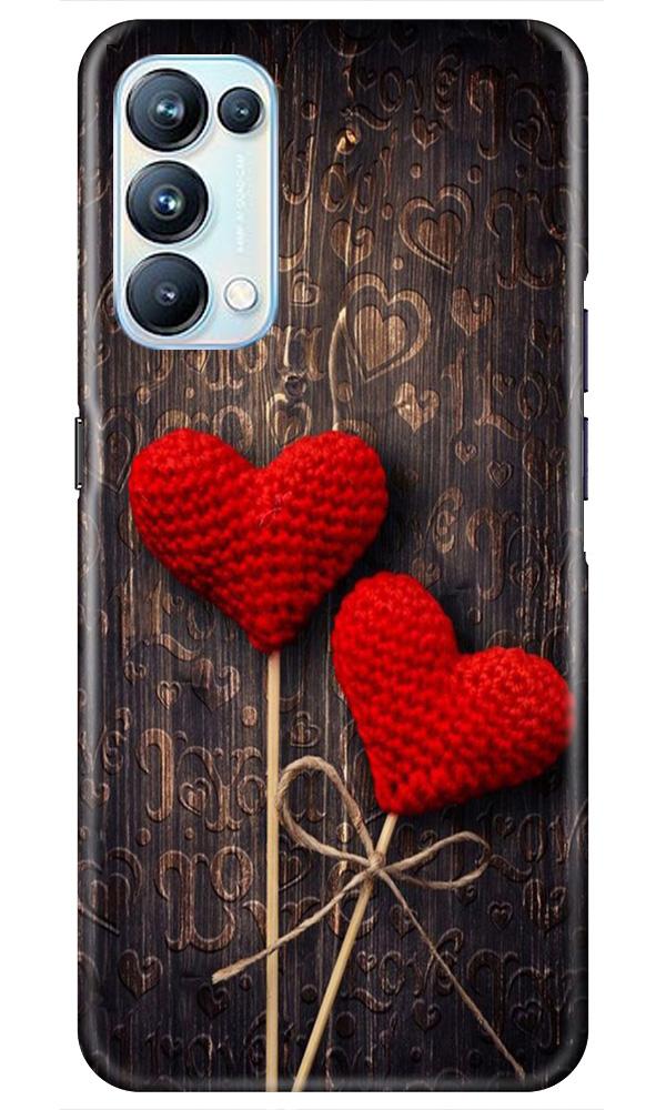Red Hearts Case for Oppo Reno5 Pro