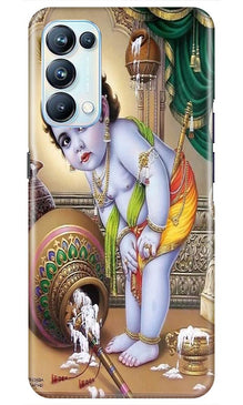 Bal Gopal2 Mobile Back Case for Oppo Reno5 Pro (Design - 85)