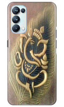 Lord Ganesha Mobile Back Case for Oppo Reno5 Pro (Design - 100)
