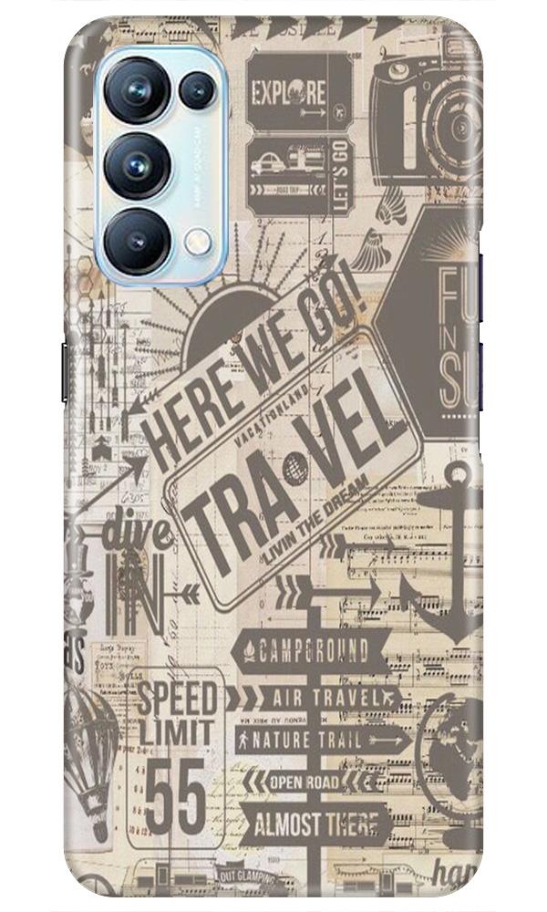 Travel Case for Oppo Reno5 Pro  (Design - 104)