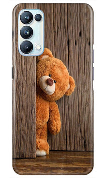 Cute Beer Mobile Back Case for Oppo Reno5 Pro  (Design - 129)