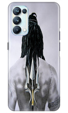Lord Shiva Mobile Back Case for Oppo Reno5 Pro  (Design - 135)