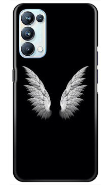 Angel Mobile Back Case for Oppo Reno5 Pro  (Design - 142)