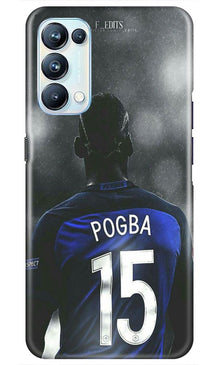Pogba Mobile Back Case for Oppo Reno5 Pro  (Design - 159)