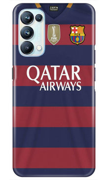 Qatar Airways Mobile Back Case for Oppo Reno5 Pro  (Design - 160)
