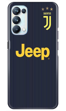 Jeep Juventus Mobile Back Case for Oppo Reno5 Pro  (Design - 161)