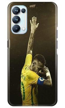 Neymar Jr Mobile Back Case for Oppo Reno5 Pro  (Design - 168)
