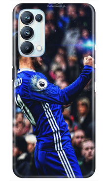 Hazard Mobile Back Case for Oppo Reno5 Pro  (Design - 169)