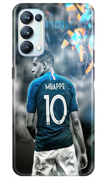 Mbappe Mobile Back Case for Oppo Reno5 Pro  (Design - 170)