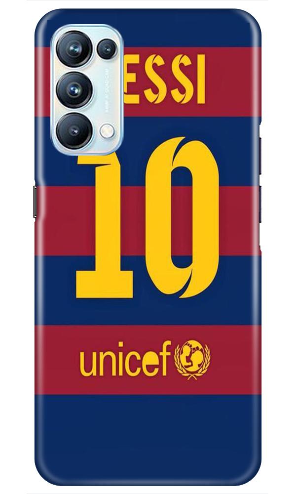 Messi Case for Oppo Reno5 Pro  (Design - 172)