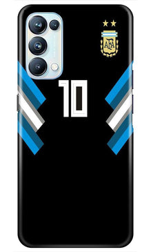 Argentina Mobile Back Case for Oppo Reno5 Pro  (Design - 173)