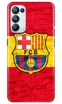 FCB Football Mobile Back Case for Oppo Reno5 Pro  (Design - 174)