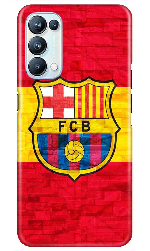 FCB Football Case for Oppo Reno5 Pro  (Design - 174)