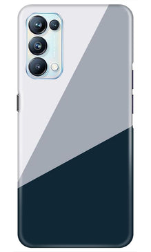 Blue Shade Mobile Back Case for Oppo Reno5 Pro (Design - 182)