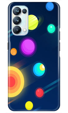 Solar Planet Mobile Back Case for Oppo Reno5 Pro (Design - 197)