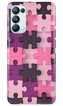 Puzzle Mobile Back Case for Oppo Reno5 Pro (Design - 199)