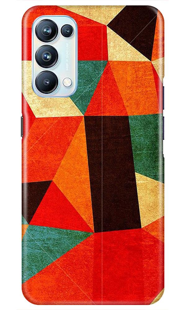 Modern Art Case for Oppo Reno5 Pro (Design - 203)