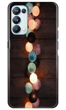 Party Lights Mobile Back Case for Oppo Reno5 Pro (Design - 209)