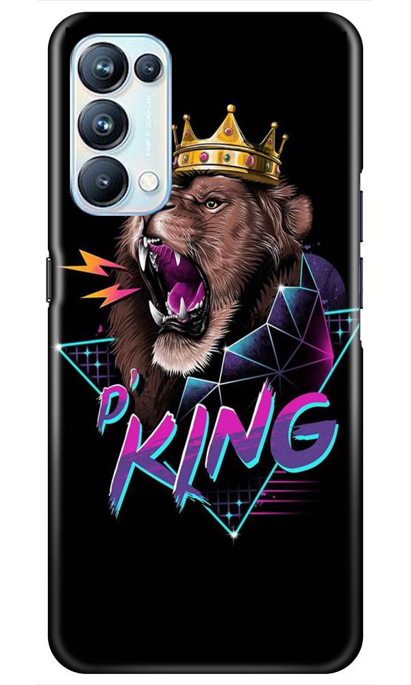 Lion King Case for Oppo Reno5 Pro (Design No. 219)