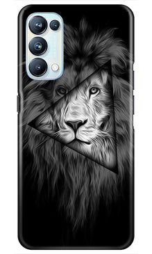 Lion Star Mobile Back Case for Oppo Reno5 Pro (Design - 226)