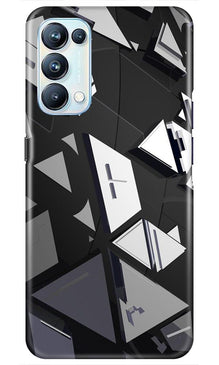Modern Art Mobile Back Case for Oppo Reno5 Pro (Design - 230)