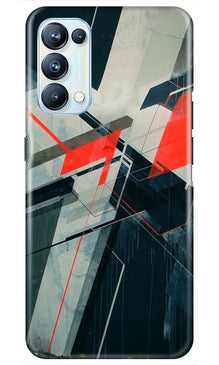 Modern Art Mobile Back Case for Oppo Reno5 Pro (Design - 231)