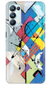 Modern Art Case for Oppo Reno5 Pro (Design No. 235)