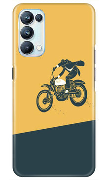 Bike Lovers Mobile Back Case for Oppo Reno5 Pro (Design - 256)