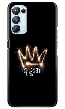 Queen Mobile Back Case for Oppo Reno5 Pro (Design - 270)