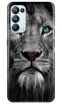 Lion Mobile Back Case for Oppo Reno5 Pro (Design - 272)
