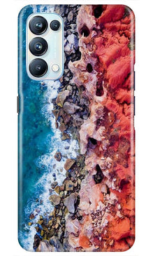 Sea Shore Mobile Back Case for Oppo Reno5 Pro (Design - 273)
