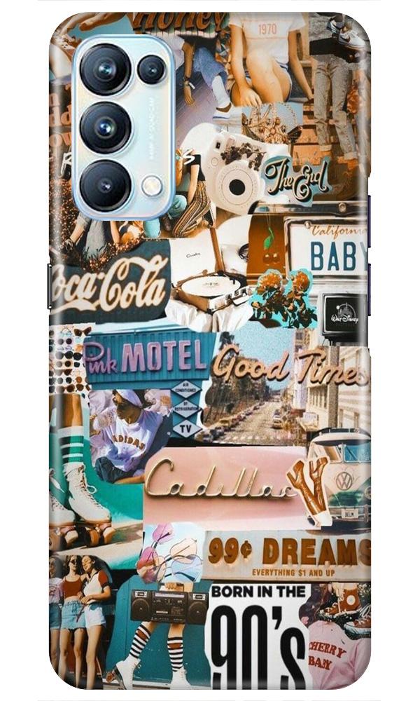 Vintage Design Case for Oppo Reno5 Pro (Design No. 284)