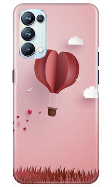 Parachute Mobile Back Case for Oppo Reno5 Pro (Design - 286)