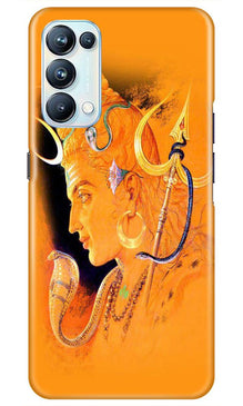 Lord Shiva Mobile Back Case for Oppo Reno5 Pro (Design - 293)