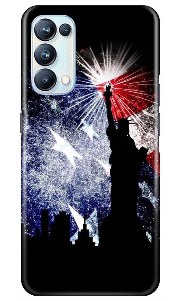 Statue of Unity Case for Oppo Reno5 Pro (Design No. 294)