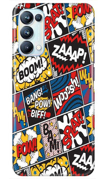 Boom Mobile Back Case for Oppo Reno5 Pro (Design - 302)