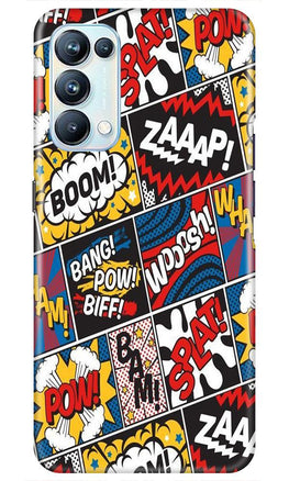 Boom Mobile Back Case for Oppo Reno5 Pro (Design - 302)