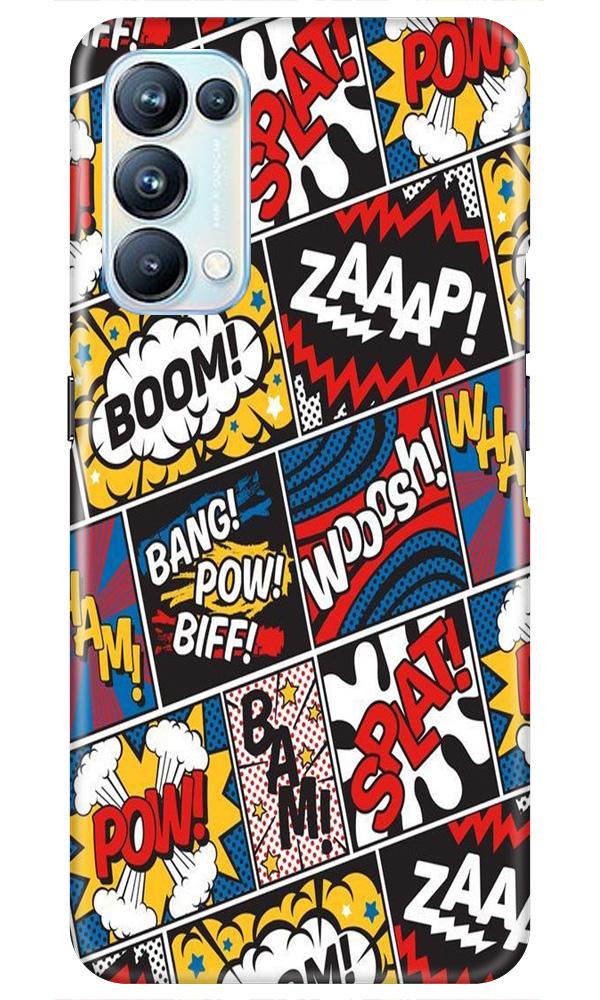 Boom Mobile Back Case for Oppo Reno5 Pro (Design - 302)