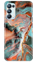Marble Texture Mobile Back Case for Oppo Reno5 Pro (Design - 309)