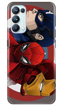 Superhero Mobile Back Case for Oppo Reno5 Pro (Design - 311)