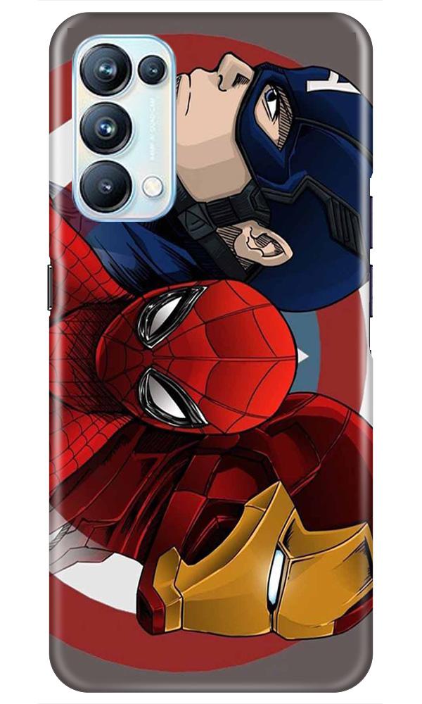 Superhero Mobile Back Case for Oppo Reno5 Pro (Design - 311)