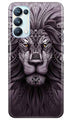 Lion Mobile Back Case for Oppo Reno5 Pro (Design - 315)