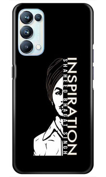 Bhagat Singh Mobile Back Case for Oppo Reno5 Pro (Design - 329)