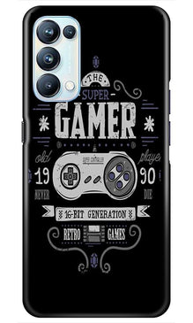 Gamer Mobile Back Case for Oppo Reno5 Pro (Design - 330)