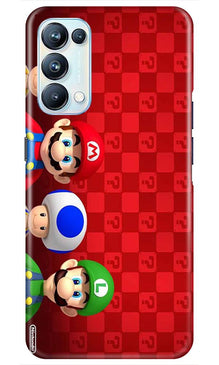 Mario Mobile Back Case for Oppo Reno5 Pro (Design - 337)
