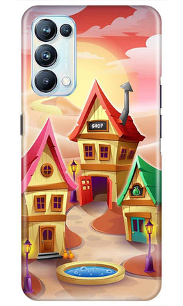 Sweet Home Mobile Back Case for Oppo Reno5 Pro (Design - 338)