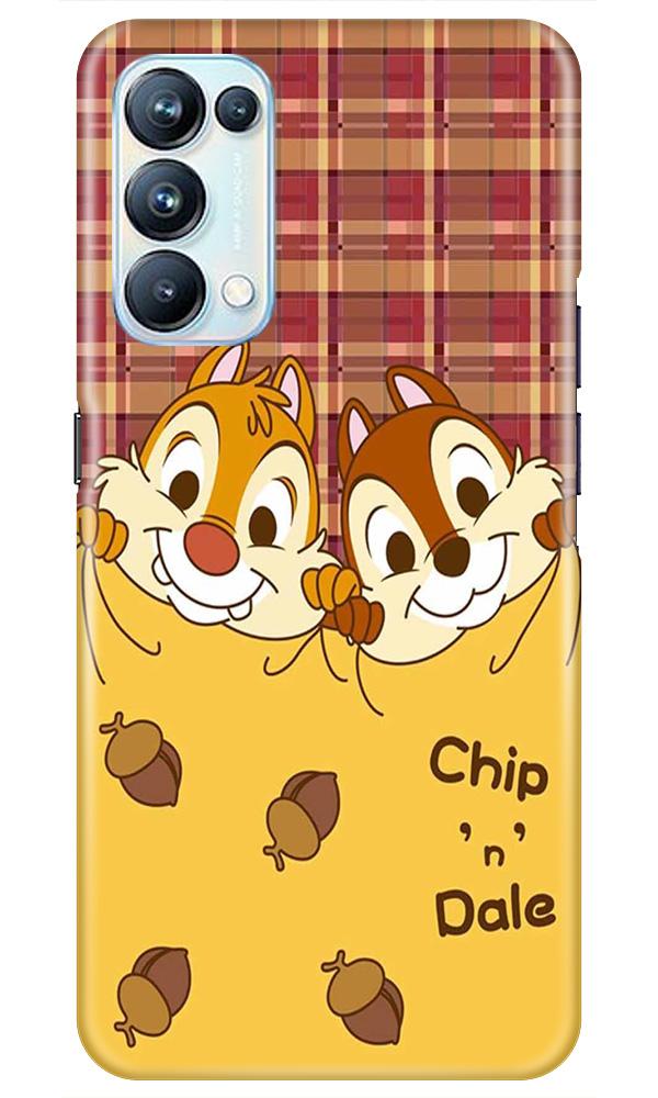Chip n Dale Mobile Back Case for Oppo Reno5 Pro (Design - 342)